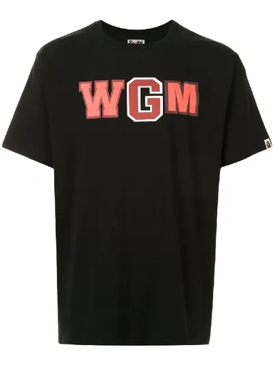 Bape World Gone Mad T-shirt In Black