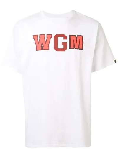 Bape World Gone Mad T-shirt In White