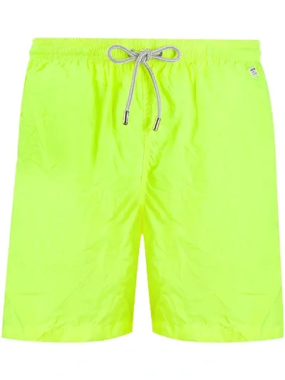 Mc2 Saint Barth Swimming Shorts In Yellow