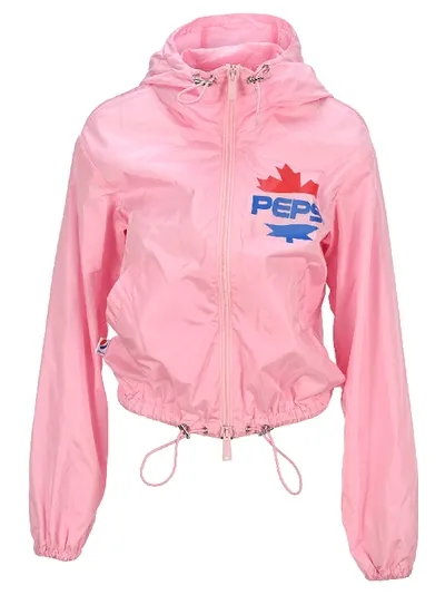 Dsquared2 D Squared  X Pepsi Windbreaker In Pink