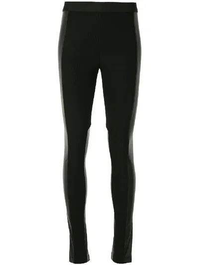 Bcbg Max Azria Leggings Mit Einsätzen In Black