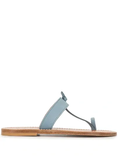 Kjacques Ganges Sandals In Blue