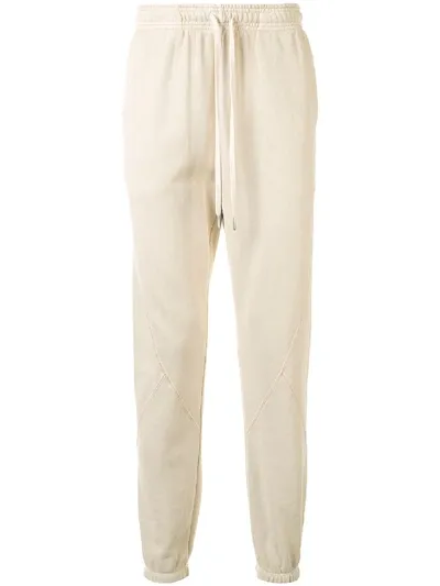 John Elliott Tapered Track Pants In White