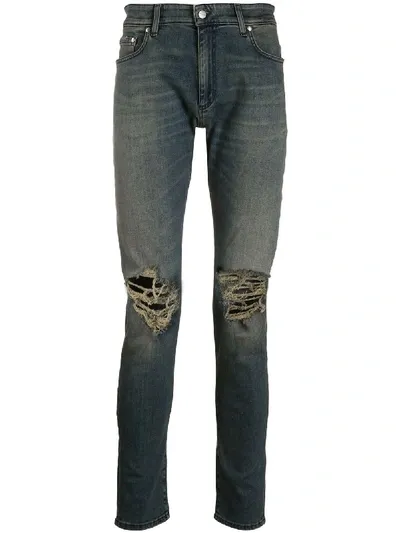 Represent Mid-rise Skinny Jeans In Blue