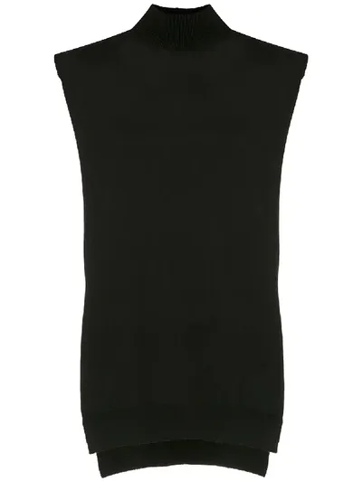 Osklen High Neck Top In Black