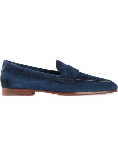 Santoni Klassische Loafer In Blue