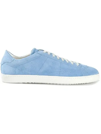 Santoni Klassische Sneakers In Blue