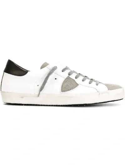 Philippe Model Paris Sneakers Mit Logo-patch In White