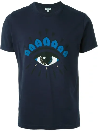 Kenzo 'eye' T-shirt In Blue