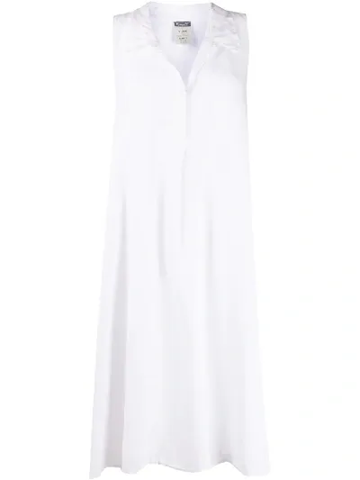 Kristensen Du Nord Relaxed Shirt Dress In White