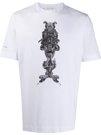 Alyx Graphic Print T-shirt In White