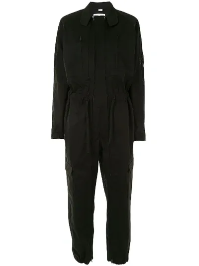 Random Identities Jumpsuit Mit Reissverschluss In Black