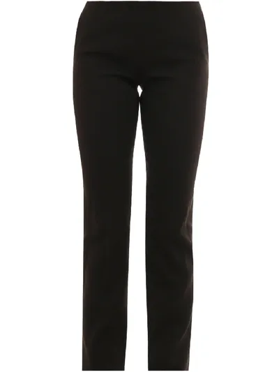 The Row Ladan Pant In Silk Mélange In Brown