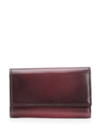 Officine Creative Boudin 21 Key Holder Wallet In Red