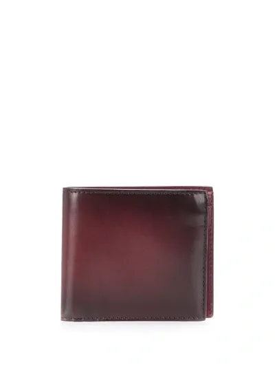 Officine Creative Boudin 2 Bi-fold Wallet In Red