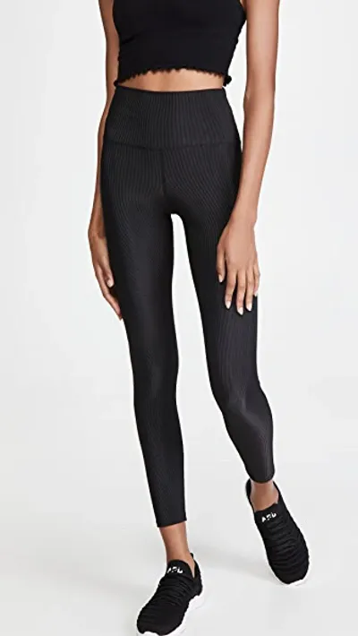 Beach Riot Shine High-rise Leggings In Black