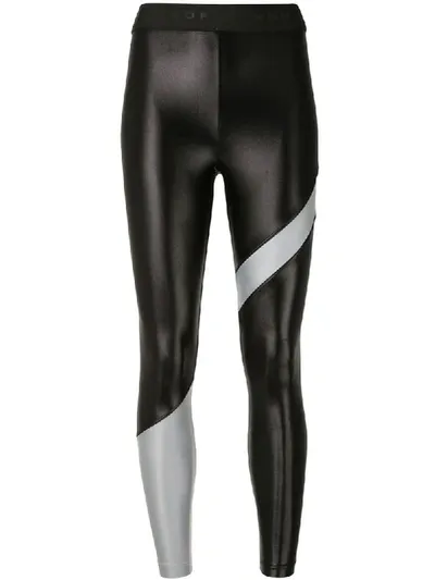 Koral Panelled Sports Leggings In Black