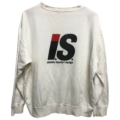 Pre-owned Issey Miyake Sweatshirt In White