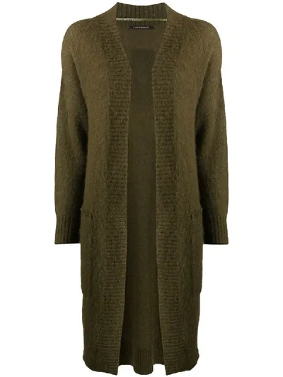 Luisa Cerano Cardigan Im Oversized-look In Green