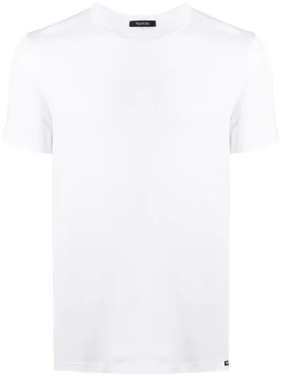 Tom Ford Short-sleeve T-shirt In White