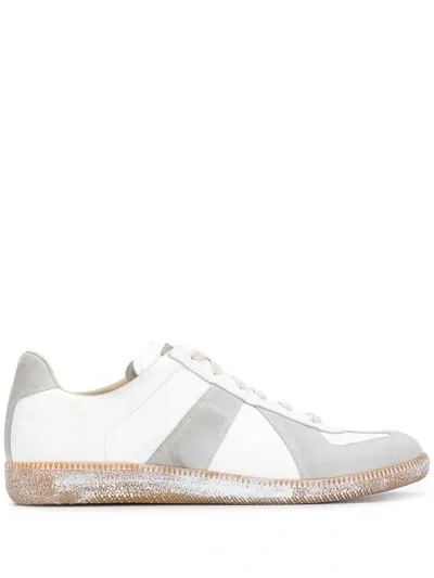 Maison Margiela Replica Low-top Sneakers In White