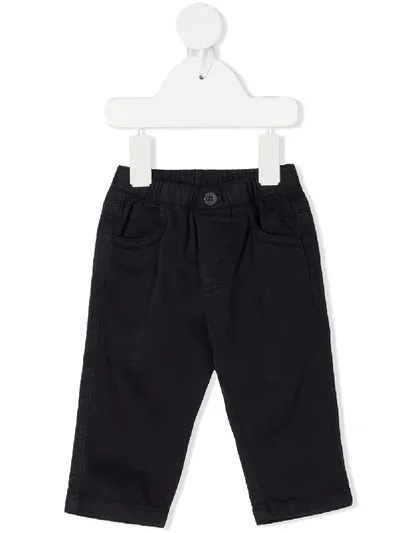 Il Gufo Babies' Straight Leg Chino Trousers In Blue