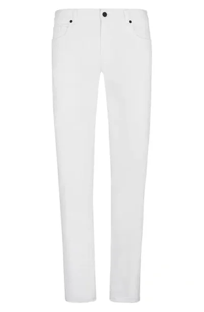 Fendi Slim Straight Jeans In White