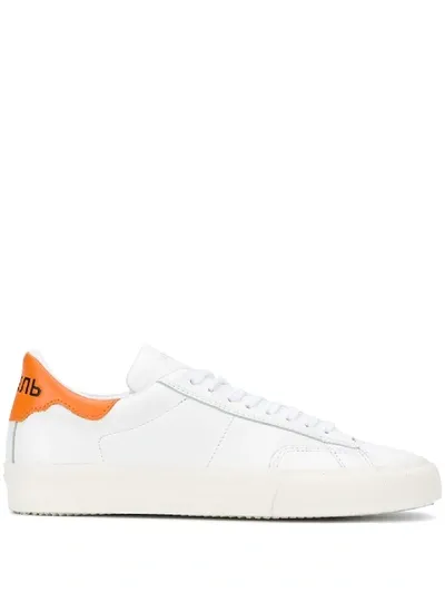 Heron Preston Low-top Lace-up Sneakers In White