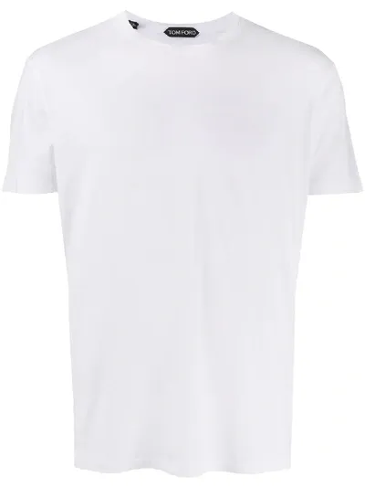 Tom Ford Classic Short-sleeve T-shirt In White