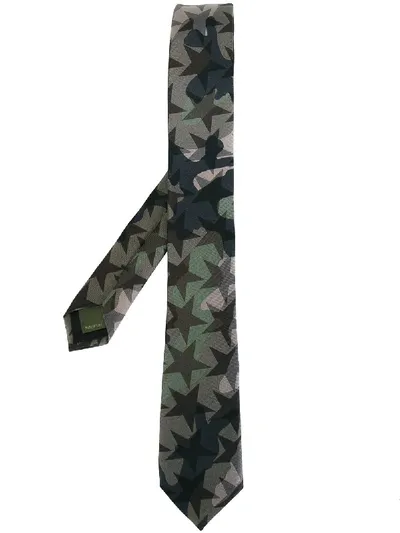 Valentino Garavani 'camustars' Tie In Green