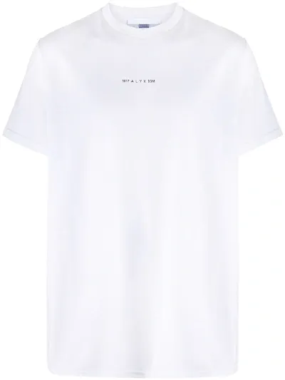 Alyx Logo Print T-shirt In White