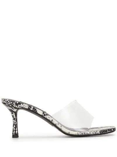 Senso Sheer-strap Sandals In White