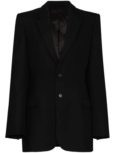 Wardrobe.nyc Black Contour Blazer