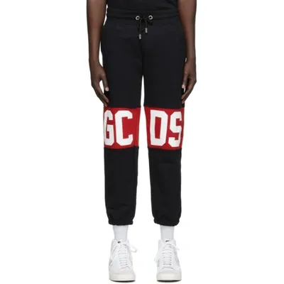 Gcds Black Band Logo Lounge Pants