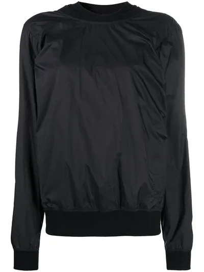 Rick Owens Drkshdw Backwards Zipped Jacket In Black