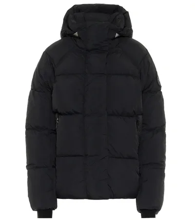 Canada Goose Junction Techno-nylon Down Jacket In Black