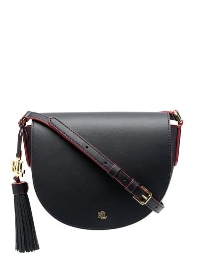 Ralph Lauren Tassel Cross-body Bag In Blue