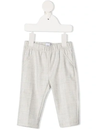 Il Gufo Babies' Checked Trousers In 灰色