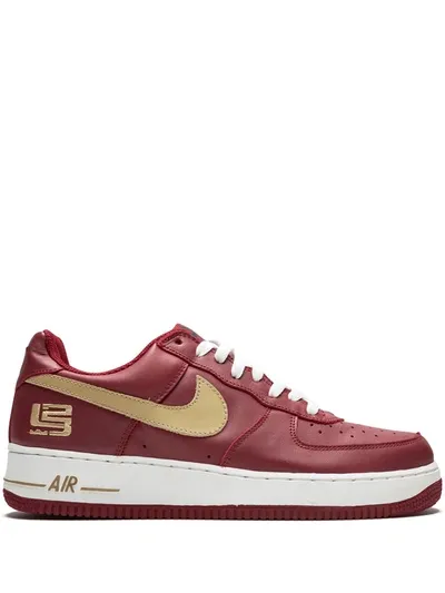 Nike Air Force 1 Sneakers In Red