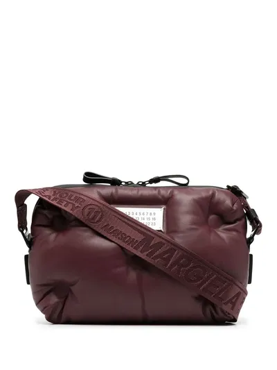 Maison Margiela Padded Shoulder Bag In Red