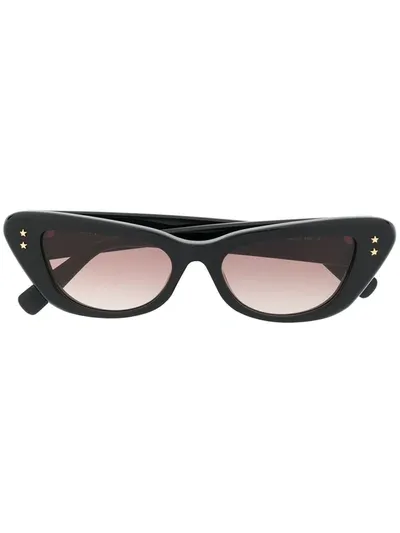 Just Cavalli Star-studs Cat-eye Sunglasses In Black