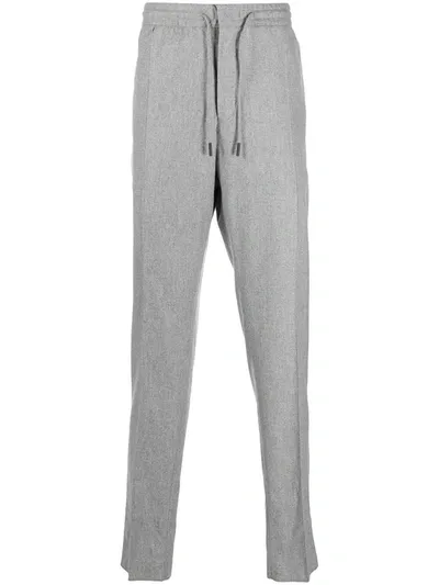 Ermenegildo Zegna Drawstring-waistband Track Pants In Grey