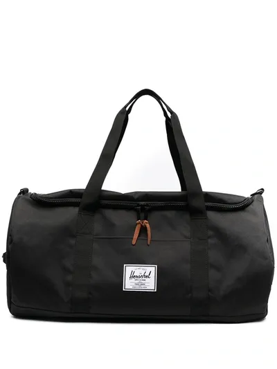 Herschel Supply Co Zip-up Duffle Bag In Black