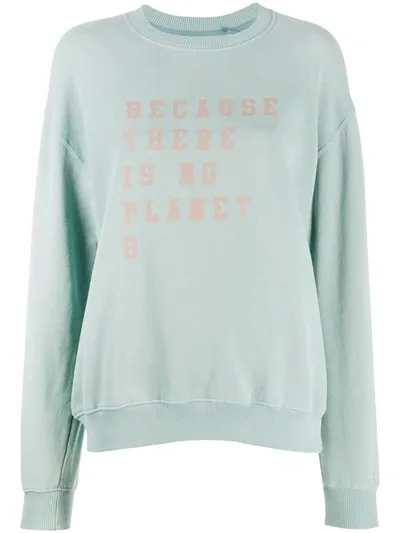 Ecoalf Cervino Cotton Sweatshirt In Green