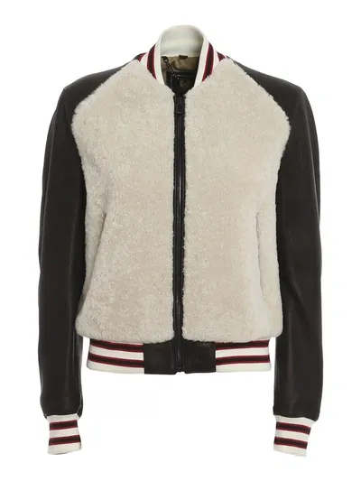 Belstaff Leather & Shearling Connie Jacket In Brown