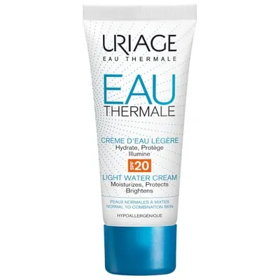 Uriage Eau Thermale Light Water Cream Spf20 40ml