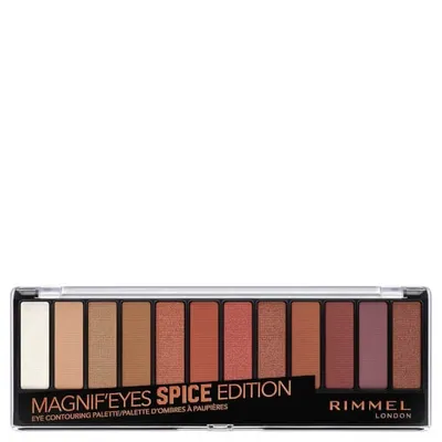 Rimmel Magnif'eyes 12 Pan Shade Palette 14g - Spice