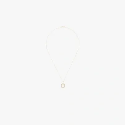 Mateo 14k Yellow Gold T Initial Diamond Necklace