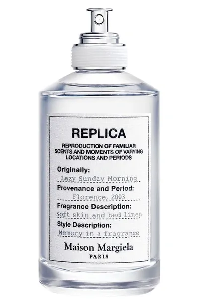 Maison Margiela Replica Lazy Sunday Morning Eau De Toilette Fragrance, 1 oz In Transparent