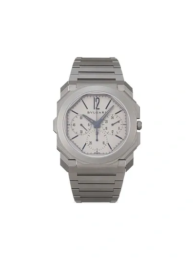 Bulgari 2020 Unworn Octo Finissimo 42mm In White